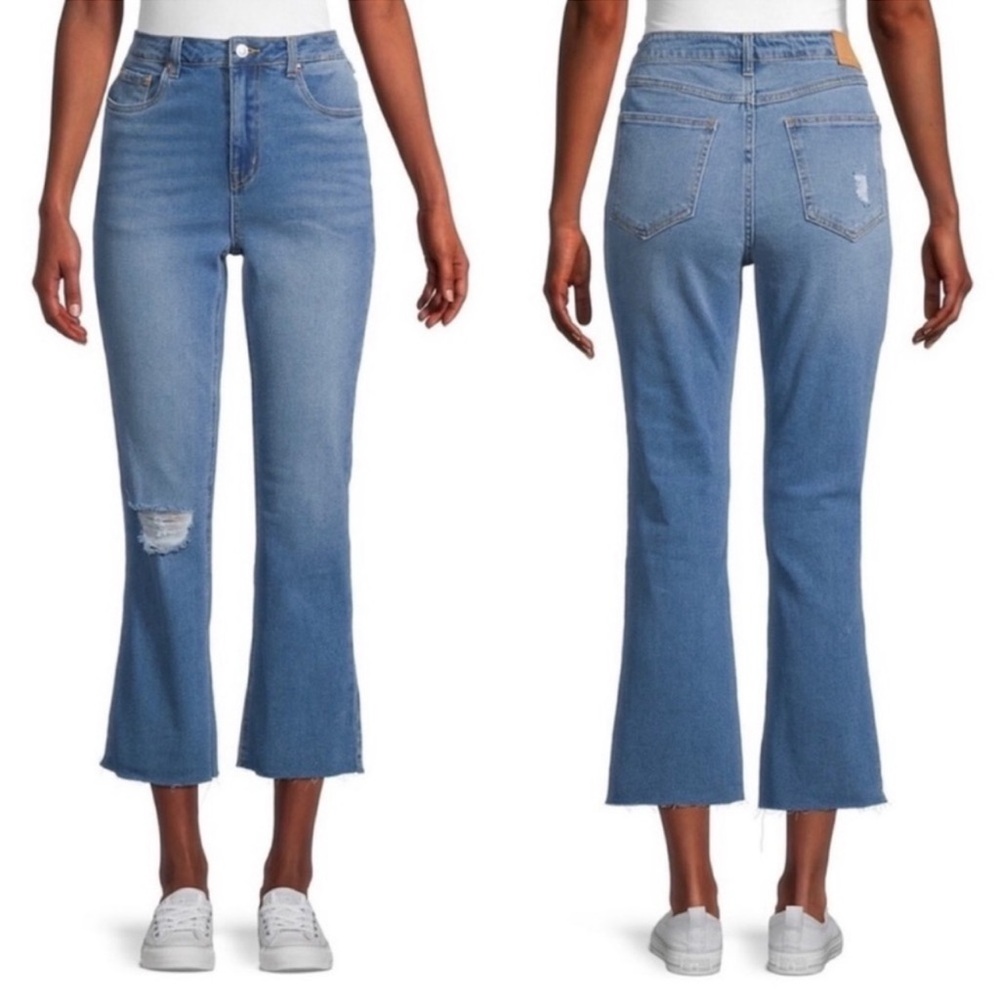 Avec Les Filles High Rise Raw Hem boot Jean Sz 28